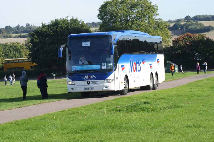 Motts Travel Mercedes Tourismo UK15CRU